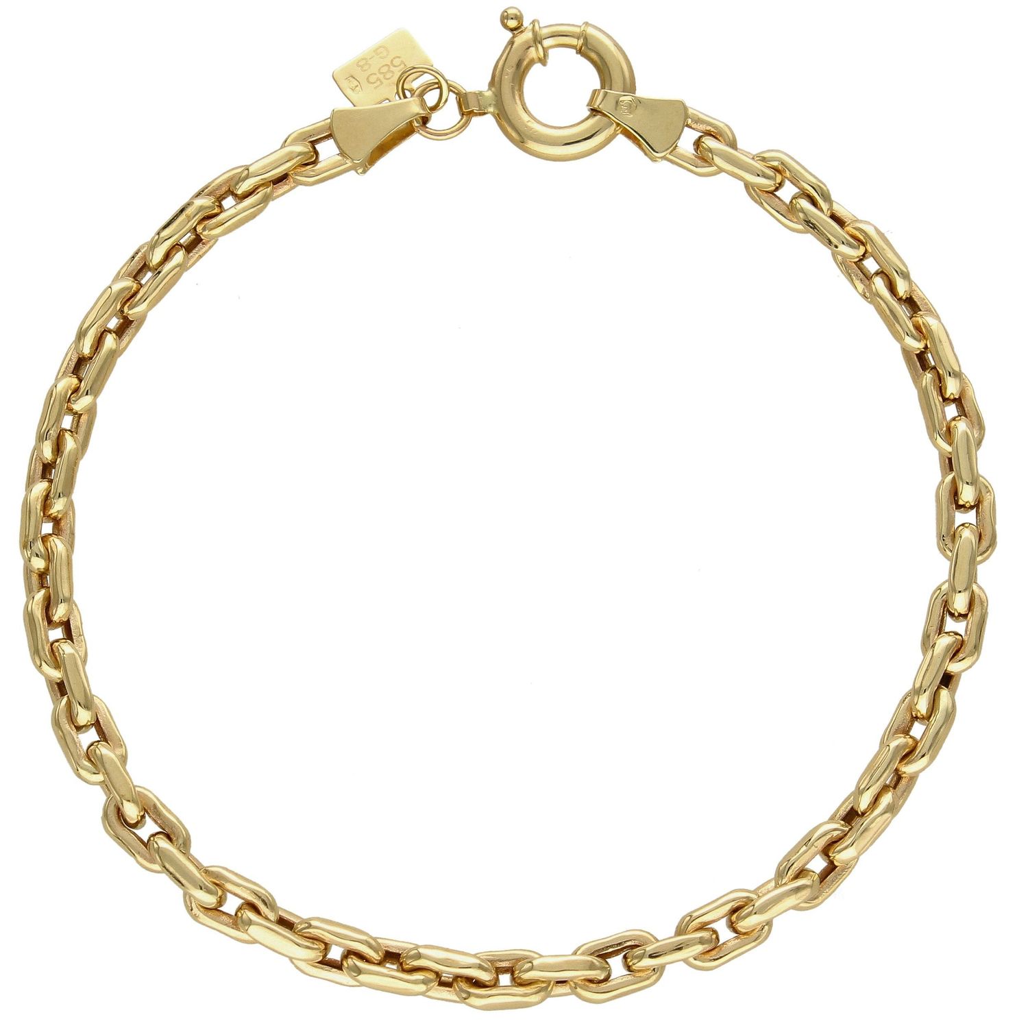 Złota bransoletka delikatna i ponadczasowa dla każdej kobiety BR 6424A (1).jpg